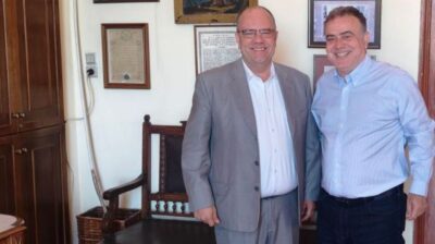 Συνάντηση Δημάρχου Σύρου – Ερμούπολης με τον Δήμαρχο Παλλήνης