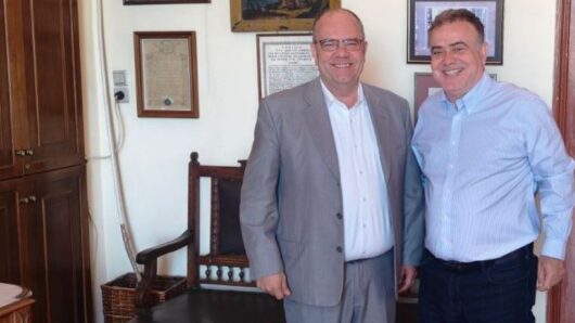 Συνάντηση Δημάρχου Σύρου – Ερμούπολης με τον Δήμαρχο Παλλήνης