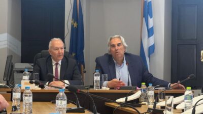 Στην Τήνο ο Υφυπουργός Ναυτιλίας Στέφανος Γκίκας μετά την άμεση ανταπόκρισή του στο κάλεσμα του Δημάρχου Παναγιώτη Κροντηρά