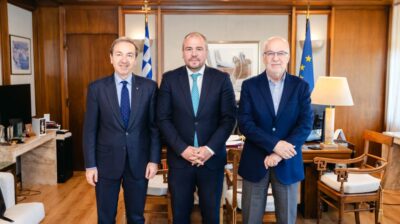 Συνάντηση Φίλιππου Φόρτωμα με την ηγεσία του Υπουργείου Δικαιοσύνης– Στο επίκεντρο η ενίσχυση των δικαστικών υπηρεσιών στις Κυκλάδες