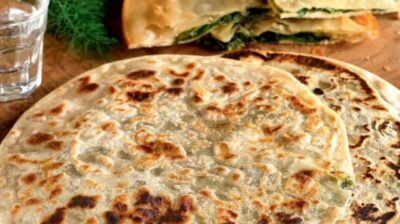 Κρητικές μαραθόπιτες του τηγανιού