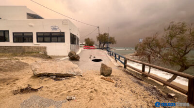 Νάξος: «Κρατάμε μικρό καλάθι» για τον δρόμο Αγίου Προκοπίου – Αγίας Άννας – Δηλώσεις του Γιώργου Κάβουρα