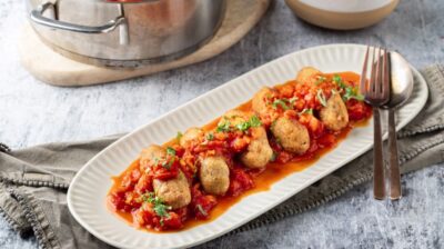 Σουτζουκάκια από ρεβίθια