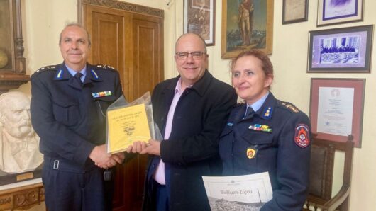 Συνάντηση του Δημάρχου Σύρου – Ερμούπολης με την Ηγεσία της Πυροσβεστικής Υπηρεσίας