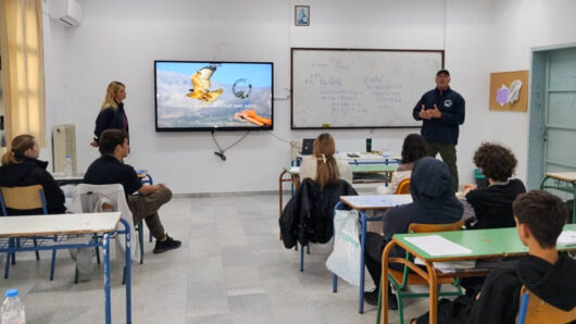 1ο ΕΠΑΛ Νάξου και Σύλλογος Προστασίας Άγριας Ζωής: Δράση ενημέρωσης και μαθητικές δημιουργίες για το περιβάλλον (φώτος)