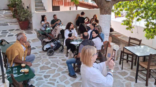 Νάξος: Εκπαιδευτική επίσκεψη του Σχολείου Δεύτερης Ευκαιρίας στο Φιλώτι