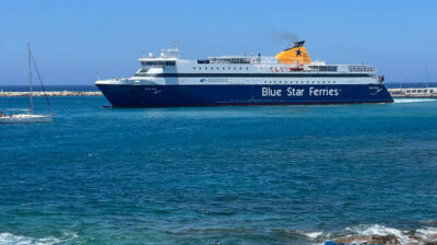 Blue Star Naxos: Αλλάζει το σημερινό δρομολόγιο λόγω καιρού – Στις 08:45 από Πειραιά