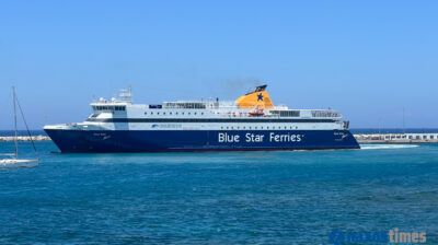 Αλλαγή στο δρομολόγιο του Blue Star Naxos το Σάββατο 1 Αυγούστου – Οι νέες ώρες αναχώρησης και άφιξης