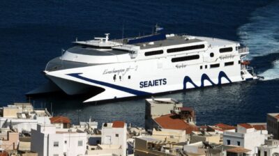 Ξεκίνησε δρομολόγια το EUROCHAMPION JET 2 – Πρώτη προσέγγιση σε Σύρο, Μύκονο, Νάξο, Ίο και Σαντορίνη