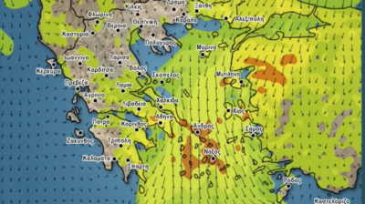 Αλλάζει ο καιρός με βροχές και πτώση θερμοκρασίας – Έρχονται ισχυροί βοριάδες έως 8 μποφόρ
