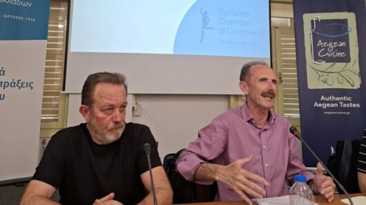 Εποικοδομητική επίσκεψη του Επιμελητηρίου Κυκλάδων στην Κύθνο
