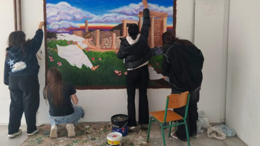 1ο ΕΠΑΛ Νάξου: Ημέρα Ανοιχτών Θυρών με Erasmus, εθελοντισμό και εντυπωσιακές τοιχογραφίες (φώτος+video συνέντευξη)