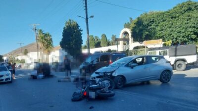 Πάρος: Διαψεύδονται οι πληροφορίες για νεκρό στο σοβαρό τροχαίο της Παροικιάς
