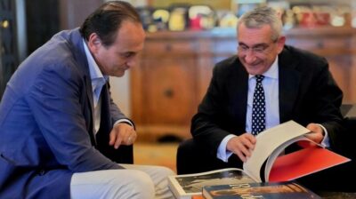 Γιώργος Χατζημάρκος: Συνάντηση στη Ρόδο με τον Περιφερειάρχη του Πιεμόντε Alberto Cirio