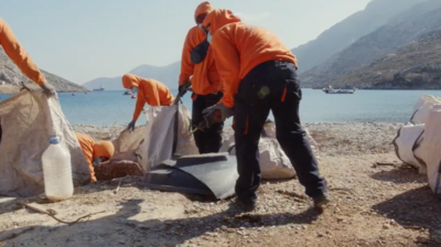 Κυκλάδες: Πάνω από 28 τόνοι απορριμμάτων απομακρύνθηκαν από έξι νησιά
