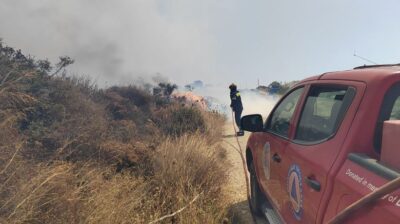Πάρος: Η ΕΟΔ Κυκλάδων στη μάχη με τη μεγάλη πυρκαγιά – Επιχειρούσε για σχεδόν 24 ώρες