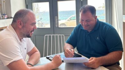 Ε.Π.Λ.Σ. Κυκλάδων: Συνάντηση με τον Φίλιππο Φόρτωμα για υποστελέχωση και επίδομα των στελεχών του Λιμενικού