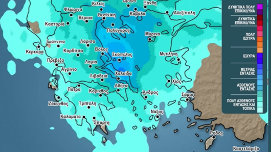 Καιρός: Στους 34°C ο υδράργυρος στις Κυκλάδες με μελτέμια έως 6 μποφόρ και 41°C στα ηπειρωτικά – Πότε υποχωρεί η ζέστη