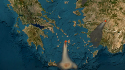 Ο καπνός από την πυρκαγιά στην Πάρο επηρέασε Κυκλάδες και περιοχές της βόρειας Κρήτης