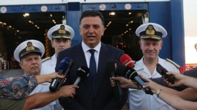 Επίσκεψη Β. Κικίλια στο λιμάνι του Πειραιά (video)