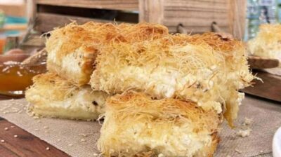 Τυρόπιτα με κανταΐφι και 3 τυριά – Η πιο τραγανή καλοκαιρινή πίτα