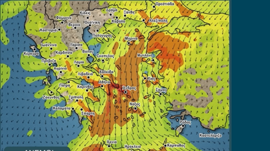 Καιρός: Μελτέμια έως 8 μποφόρ στις Κυκλάδες – Πτώση της θερμοκρασίας πριν τον Δεκαπενταύγουστο