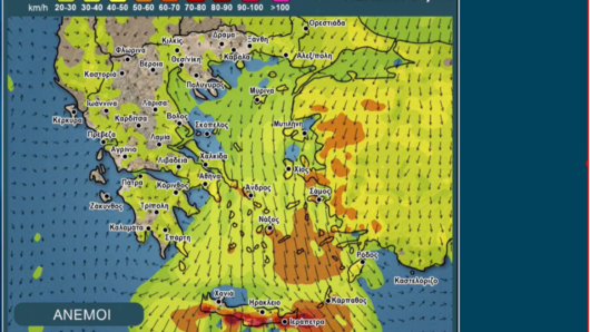 Καιρός: Καύσωνας με 40άρια και ισχυρό μελτέμι – Έως 7 μποφόρ στις Κυκλάδες
