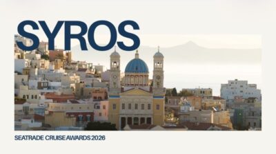 Η Σύρος διεκδικεί διεθνή διάκριση στα Seatrade Cruise Awards 2026