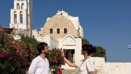 Η Δανάη Παππά νύφη στη Φολέγανδρο για τη νέα σειρά του Alpha