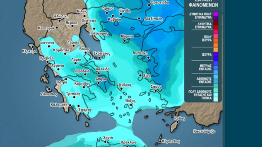 Καιρός: Έως 8 μποφόρ στις Κυκλάδες – Πότε επιστρέφει η ζέστη και πότε «έρχεται» το φθινόπωρο