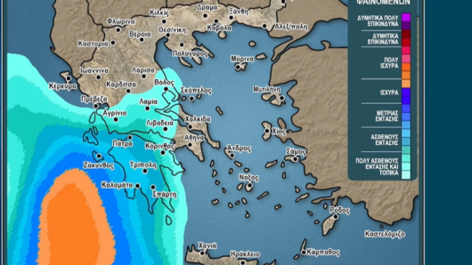 Καιρός: Αλλάζει το σκηνικό – Βαρομετρικό χαμηλό από την Τρίτη και βροχές στα νότια
