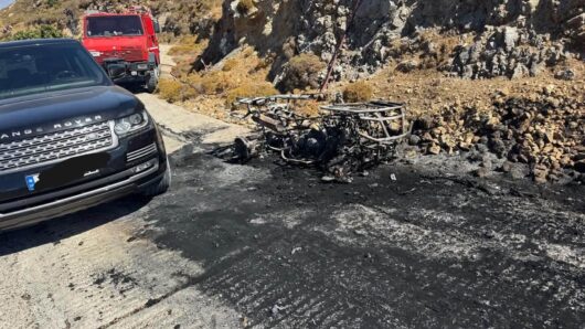 Πάρος: Φωτιά στις Λεύκες – Στη μάχη 6 εναέρια μέσα