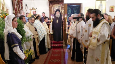 Πάρος: Με λαμπρότητα η Ύψωση του Τιμίου Σταυρού στην Αγκαιριά
